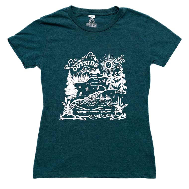 Women's Take Me Outside Festival - Heather Teal