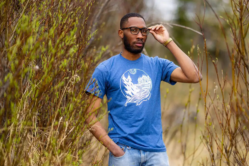 Men&#39;s Circle Forest (French) - Heather Navy