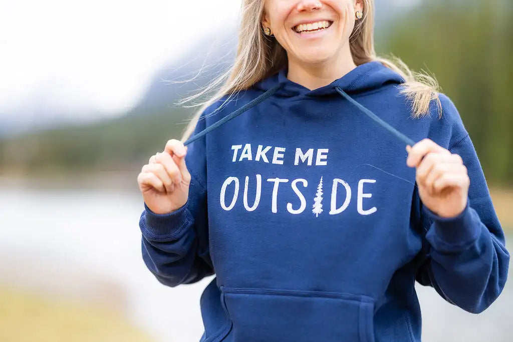 Take Me Outside Hoodie - Navy