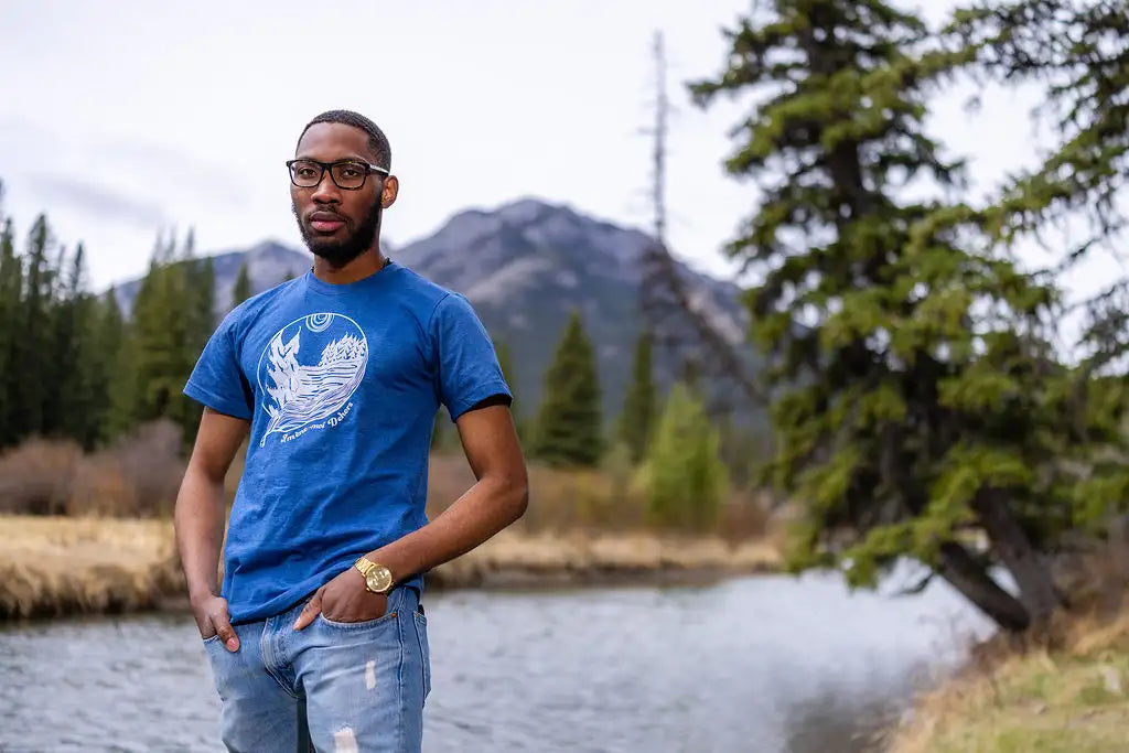 Men&#39;s Circle Forest (French) - Heather Navy