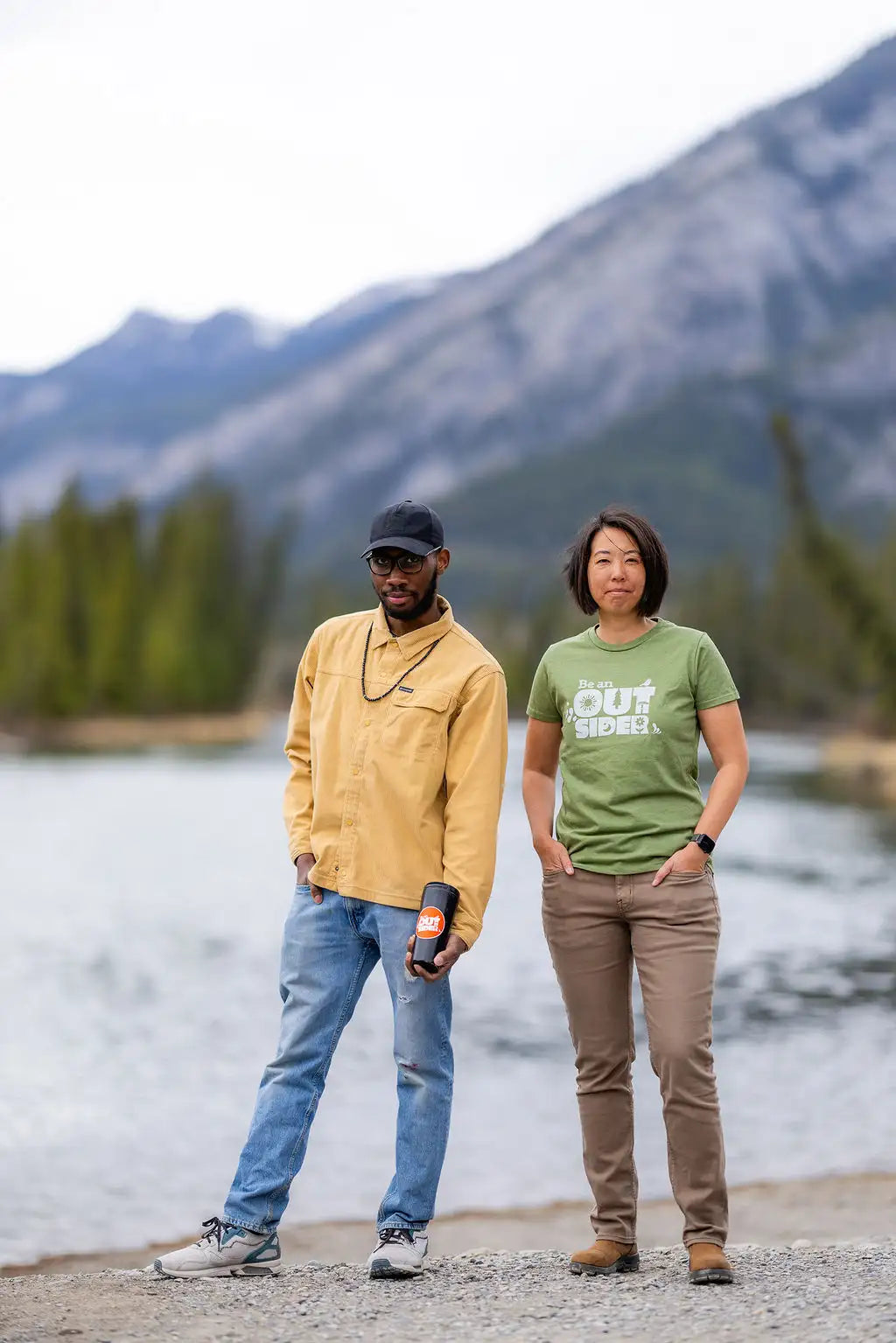 Women&#39;s Be An Outsider - Leaf Green