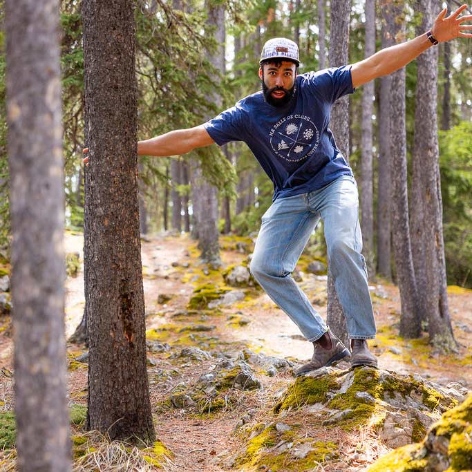 Men&#39;s Four Walls - Heather Navy (French)