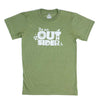 Men&#39;s Be An Outsider Leaf Green