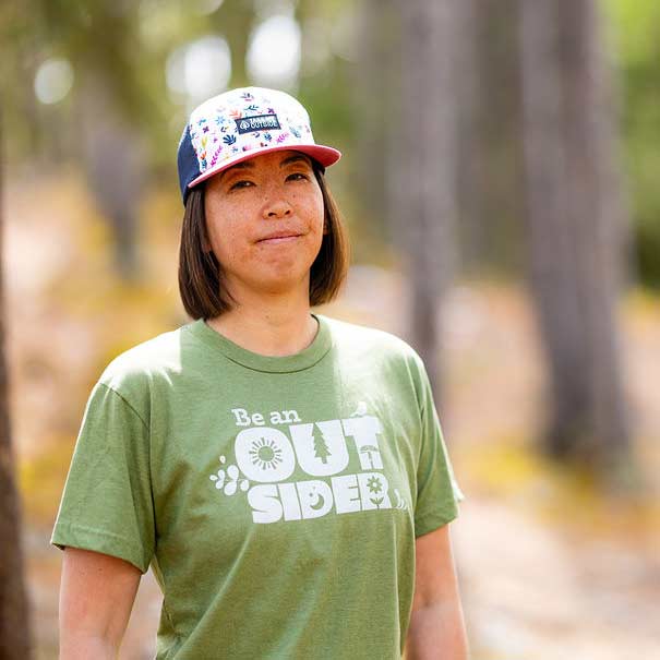 Adult Flower Power Trucker Hat - Pink