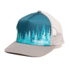 Adult Treeline Trucker Hat - Teal