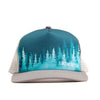 Adult Treeline Trucker Hat - Teal