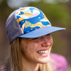 Adult Abstract Landscape Trucker Hat