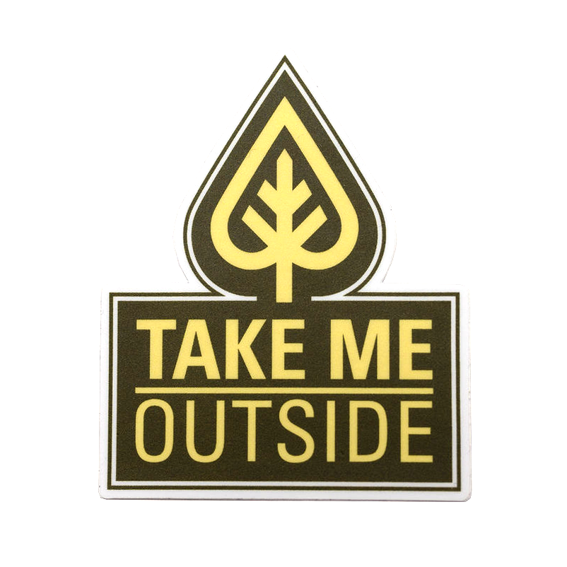 Take Me Outside Leaf - English