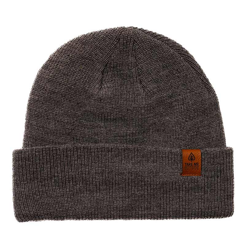 Grey Merino Wool Toque