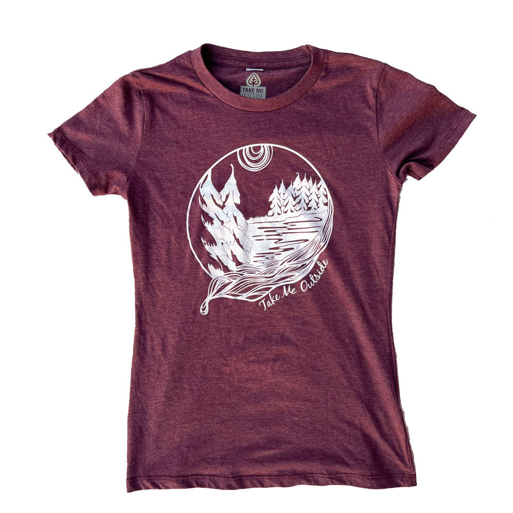 Women's Circle Forest - Heather Wine