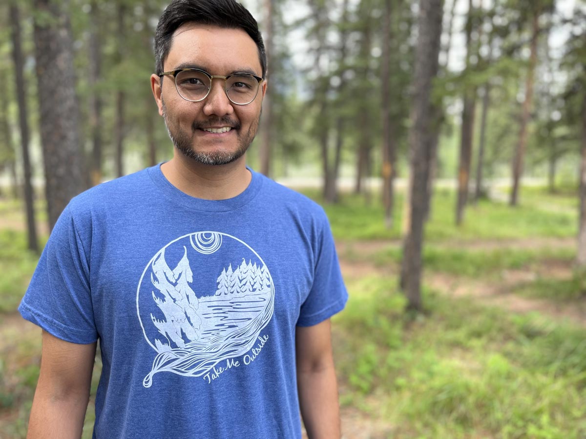 Men&#39;s Circle Forest (French) - Heather Navy