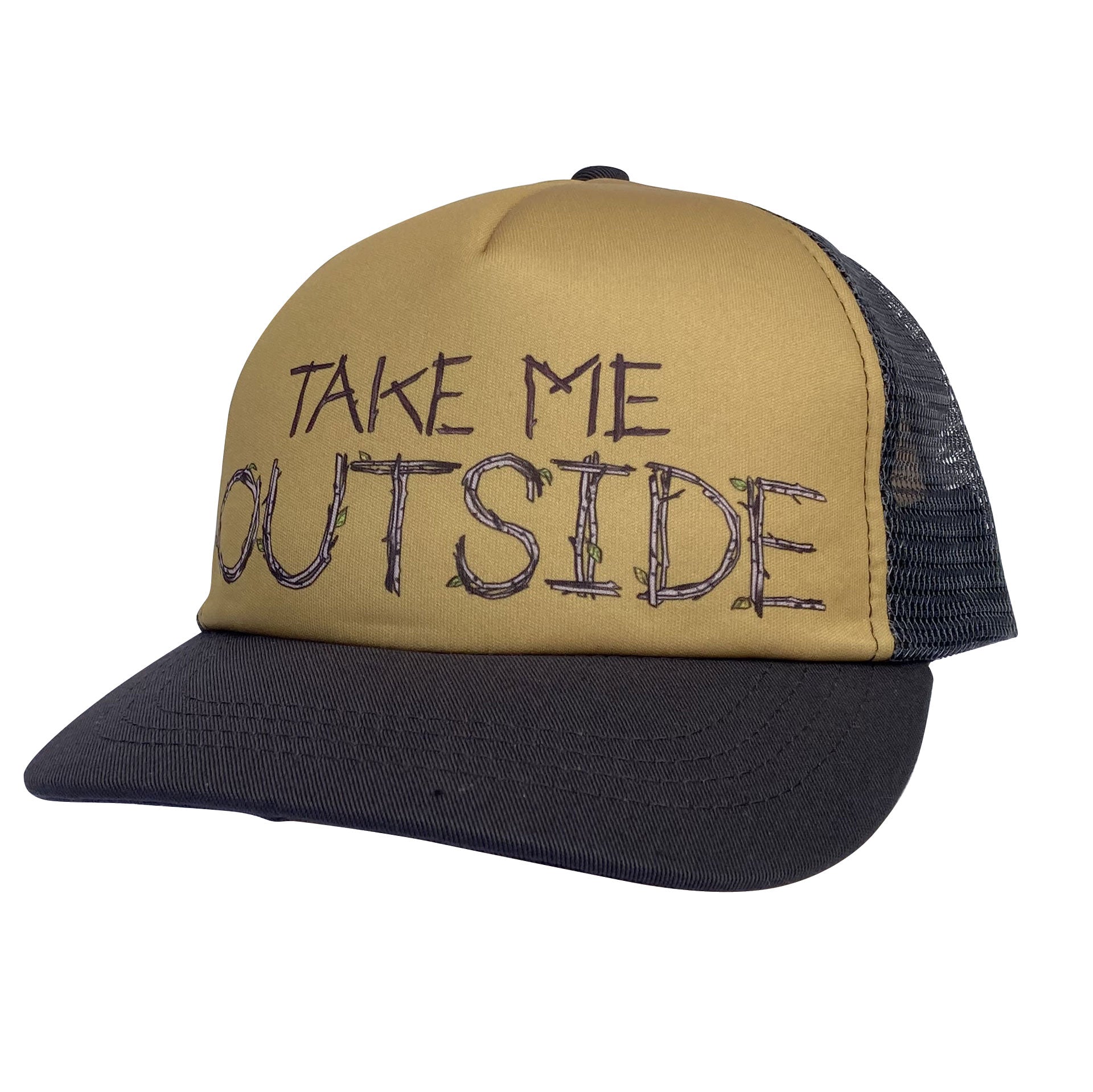 Take Me Outside Kids Hat - Honey