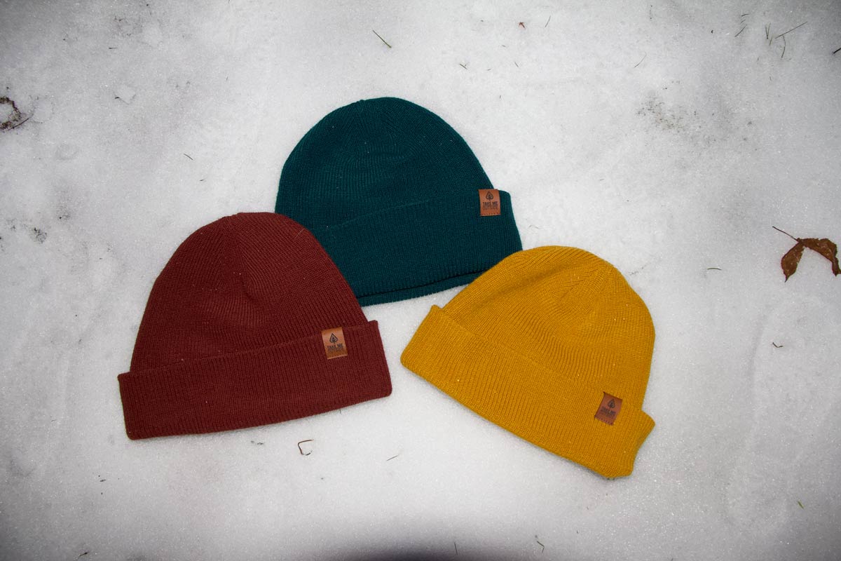 Burgundy Merino Wool Toque